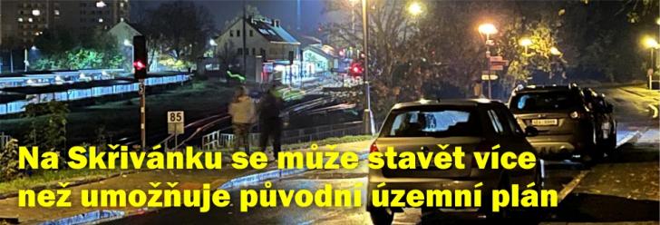 Na Skřivánku se má stavět bez posouzení vlivů a více než umožňuje původní plán