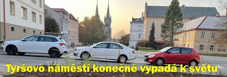 Tyršovo náměstí konečně vypadá k světu