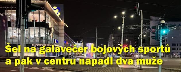 Po galavečeru bojových sportů napadl dva muže