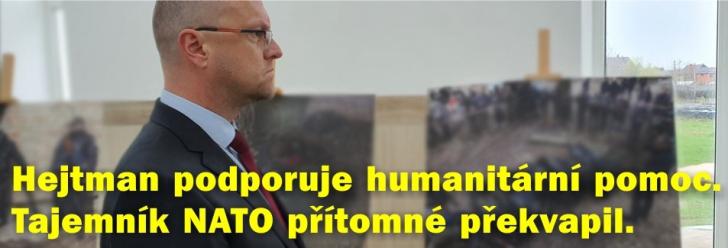 Hejtman Netolický: Nikdo nečekal, že na setkání v Kyjevě přijede tajemník NATO