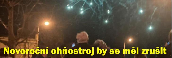 Novoroční ohňostroj by se měl úplně zrušit!