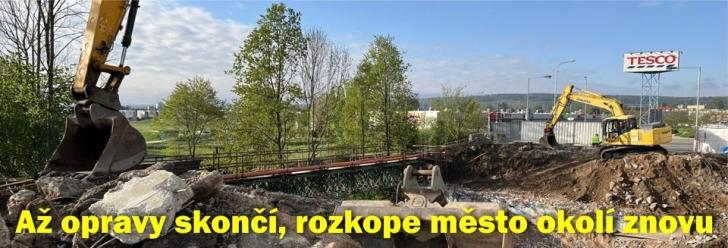 Až opravy skončí, rozkope brzy okolí město znovu