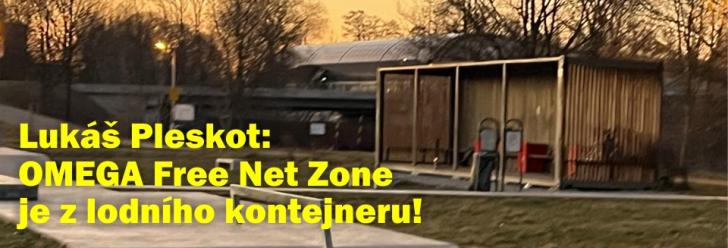 Lukáš Pleskot: OMEGA Free Net Zone se zrodila z lodního kontejneru