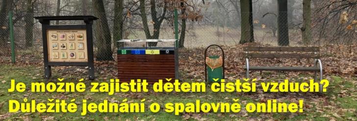 Odkaz k online projednání spalovny: Víte, co si myslí děti?