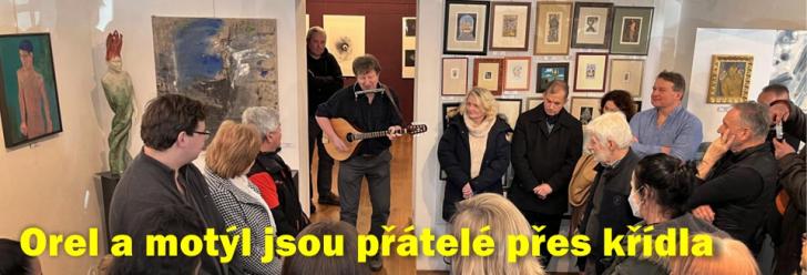 Orel a motýl jsou přátelé přes křídla