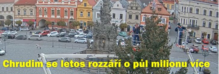 Nákupem za půl milionu ještě více rozsvítí vánoční město