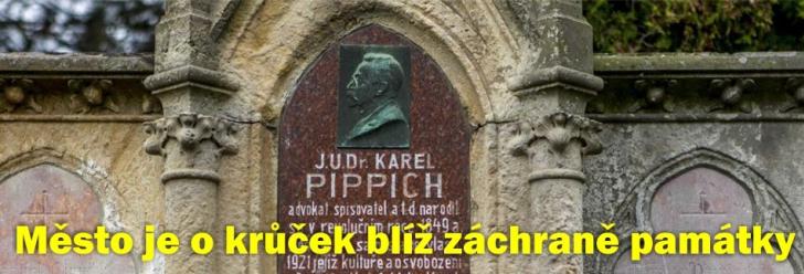 Město je o krůček blíž opravě pomníku Karla Pippicha