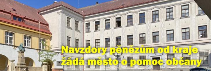 Navzdory penězům od kraje žádá město o další pomoc pro uprchlíky i občany