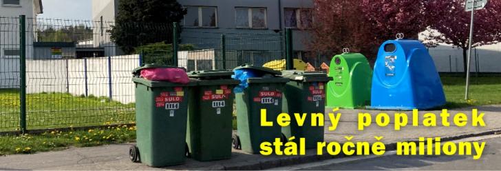 Město prodělává na poplatcích za svoz 8 milionů ročně