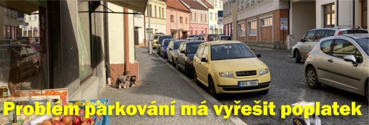 Nová možnost pro vybírání pokut za parkování v centru už se rýsuje