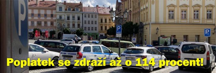 V centru města se zvýší poplatek až o 114 procent!