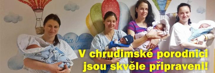 Chrudimská porodnice je připravena na příjem rodiček z Pardubic