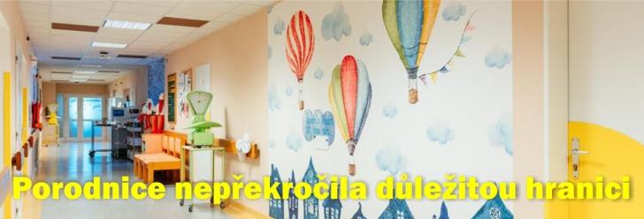 Chrudimská porodnice minulý rok nepřekročila důležitou hranici