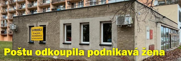 Poštu U Stadionu odkoupila podnikavá žena