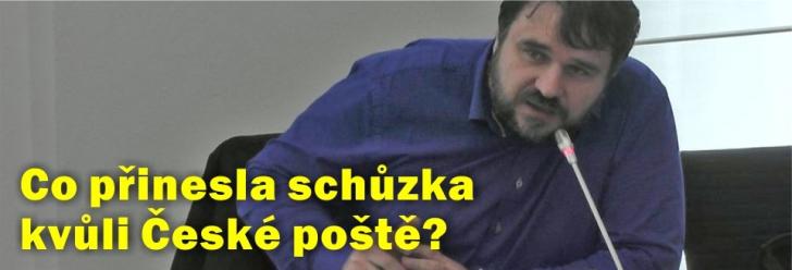 Starosta se vyjádřil ke schůzce se zástupci České pošty