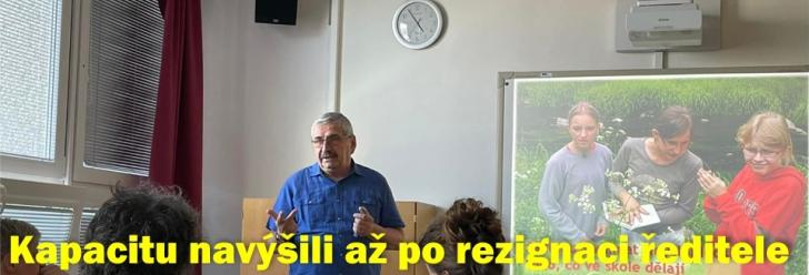 Kapacitu škole navýšili až po té, co se ředitel svého místa vzdal