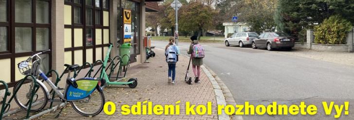 I Chrudim už zvažuje investici do sdílených kol