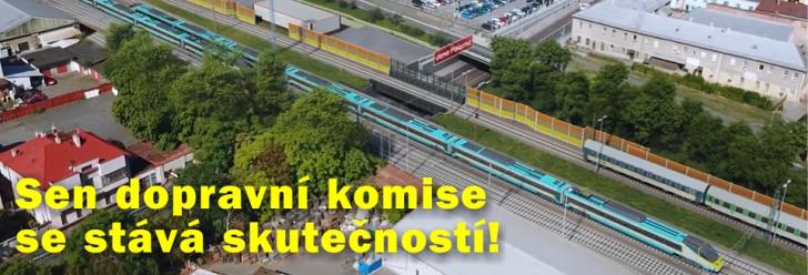 Sen dopravní komise o zastávce v centru Pardubic se stává skutečností