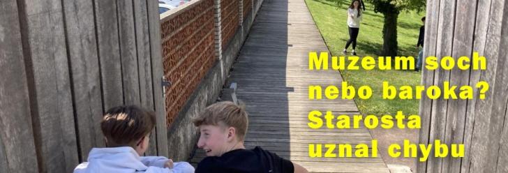 Muzeum barokních soch, nebo Muzeum baroka? Starosta uznal, že šlápli vedle. Do zahrad chtějí nahnat kapely