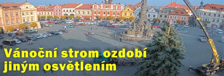 Vánoční strom roku 2021 je z Markovic a už nebude zářit modře!