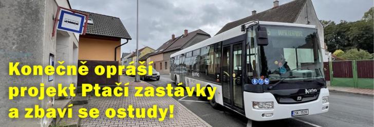 Město konečně opráší projekt Ptačí zastávky