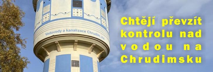 Vodovody a kanalizace chtějí převzít kontrolu nad vodou na Chrudimsku