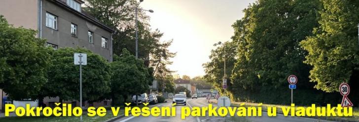 Odbor dopravy pokročil v řešení parkování u viaduktu