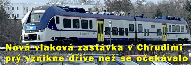 Zastávka U Stadionu v Chrudimi prý vznikne dříve než se očekávalo