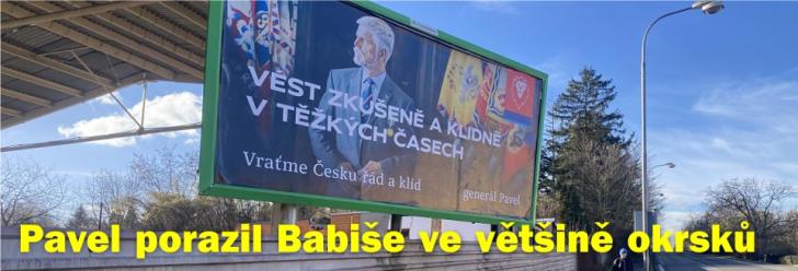 Chrudimským vítězem v prvním kole prezidentských voleb se stal Petr Pavel