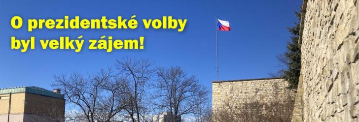 V Chrudimi zaznamenali o volbu nové hlavy státu velký zájem