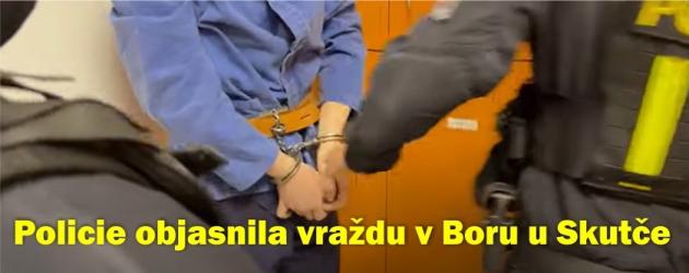 Kriminálka objasnila vraždu v Boru u Skutče