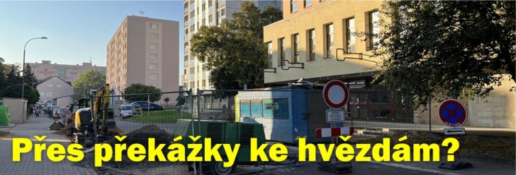 Přes překážky do R-Klubu ke hvězdám? Výkopové práce v Husovce začaly