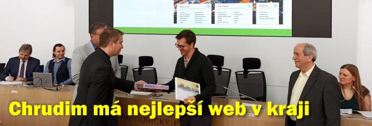 Hlasujte, město Chrudim se uchází o Zlatý erb za nejlepší web