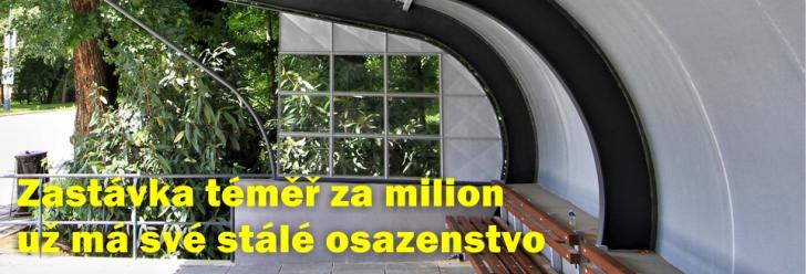 Zastávka téměř za milion už má i své stálé osazenstvo