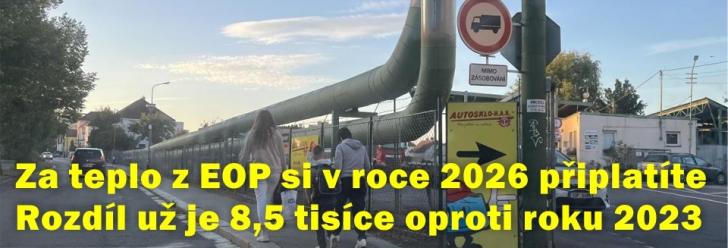 Elektrárny Opatovice zdražují: Rozdíl mezi lety 2023 a 2026 už je 8,5 tisíce ročně