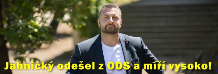 Erik Jahnický míří vysoko. Odešel kvůli tomu i z ODS