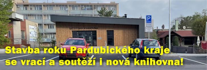 Stavba roku Pardubického kraje se vrací a soutěží i knihovna!