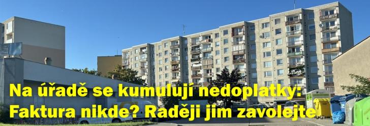 Prominutí v Chrudimi neplatí. Nepřišla vám faktura? Raději zavolejte na úřad