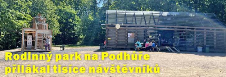 Rodinný park na Podhůře přilákal už tisíce návštěvníků