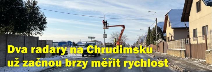 Do jara zprovozní na Chrudimsku dva nové radary