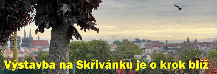 Výstavba na Skřivánku je o krok blíž realitě