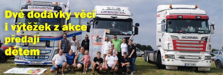 Dětem z dětského domova pomáhají kamioňáci i učitelky