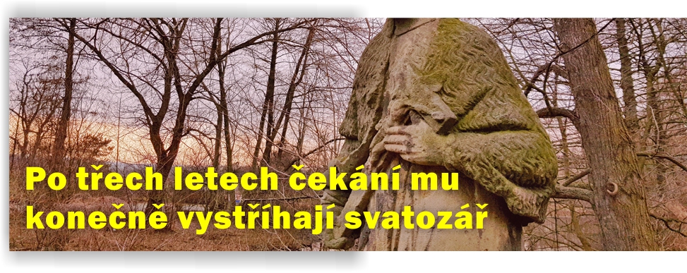 Po třech letech čekání mu konečně vystříhají svatozář