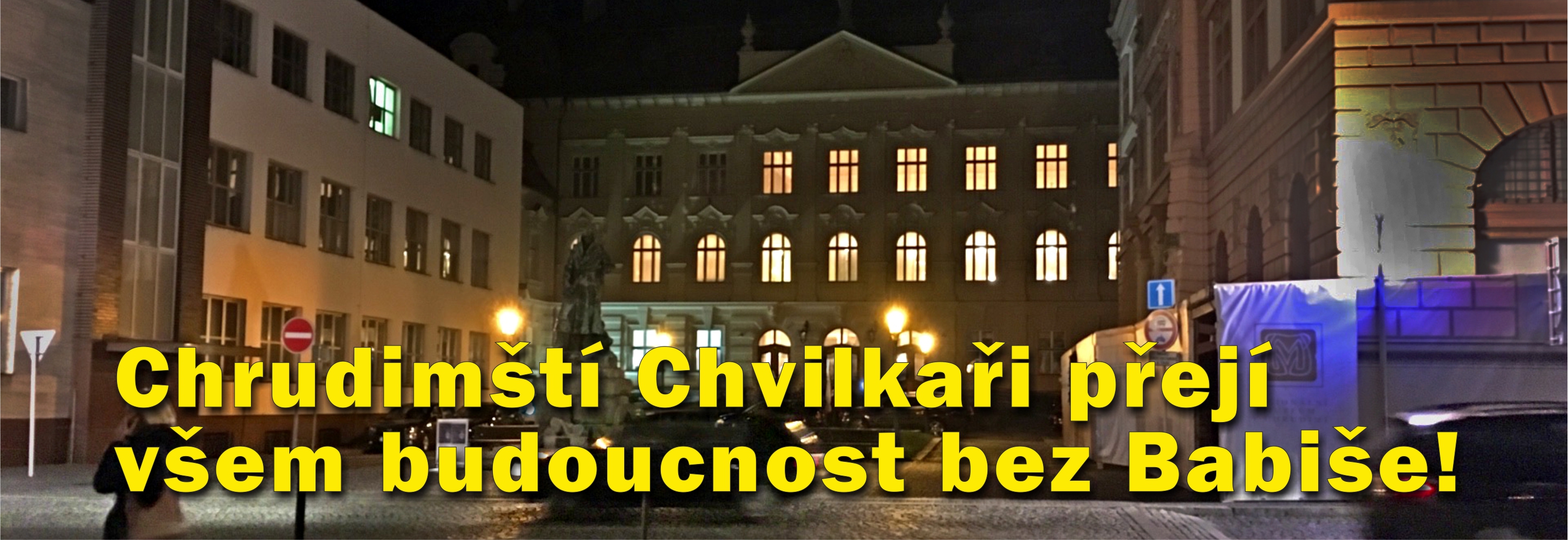 Milion chvilek v Chrudimi: Budoucnost bez Babiše!