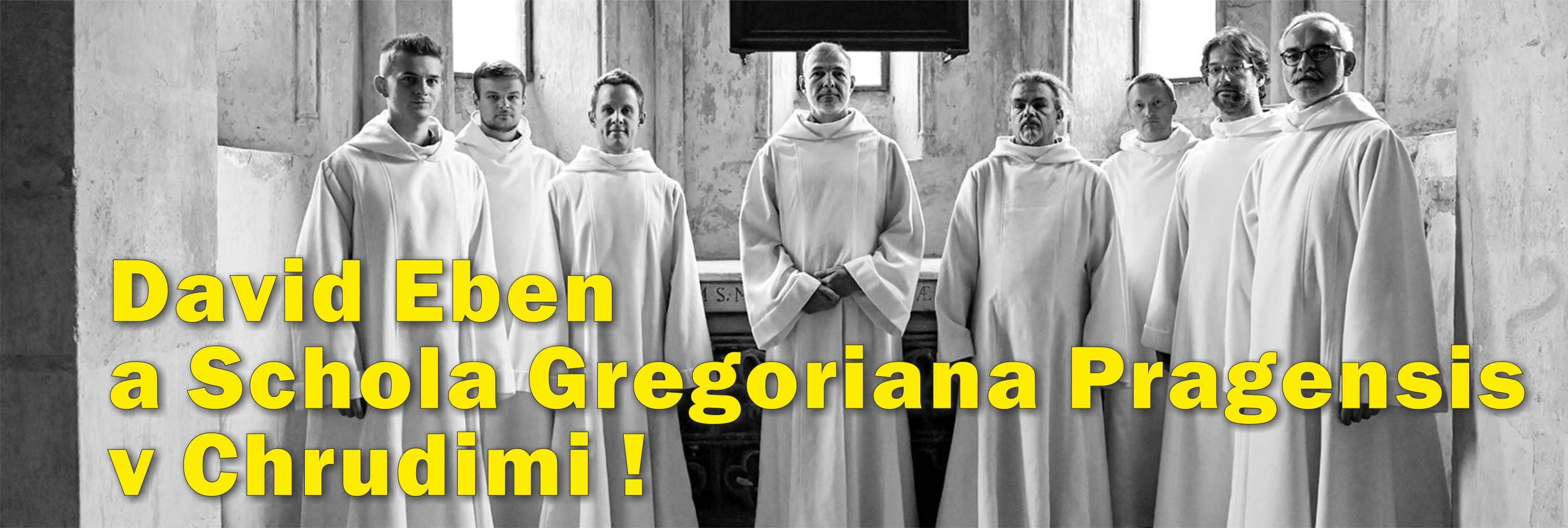Schola Gregoriana Pragensis s Davidem Ebenem v Chrudimi