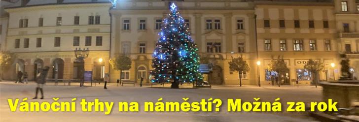 Lidé jsou naštvaní, že vánoční trhy nejsou na náměstí. Přesunou se až za rok