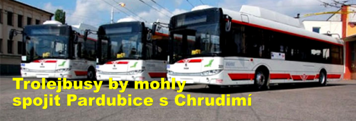 Trolejbusy by mohly spojit Pardubice s Chrudimí