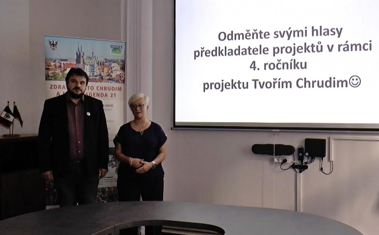 Tvořím Chrudim: Do hlasování prošly projekty dvou občanů