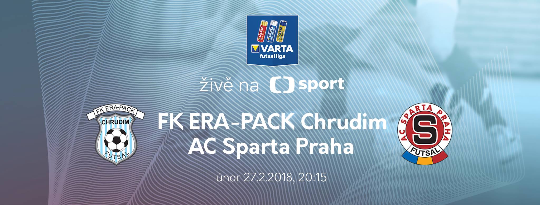 Chrudim – Sparta: Předzvěst play-off v přímém přenosu České televize