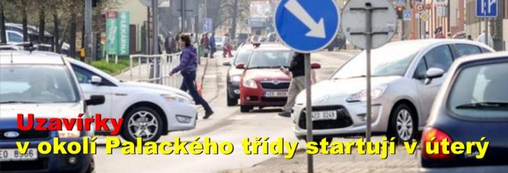 Uzavírky v okolí Palackého třídy startují v úterý. Podívejte se, kde je čekat